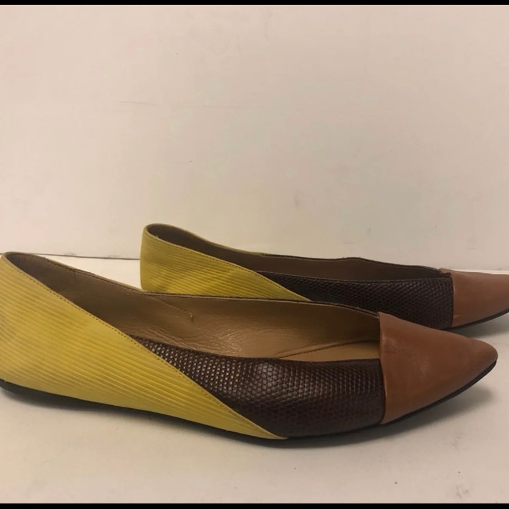 Authentic Color-block Balenciaga flats